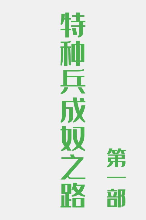 特种兵成奴之路(第一部)